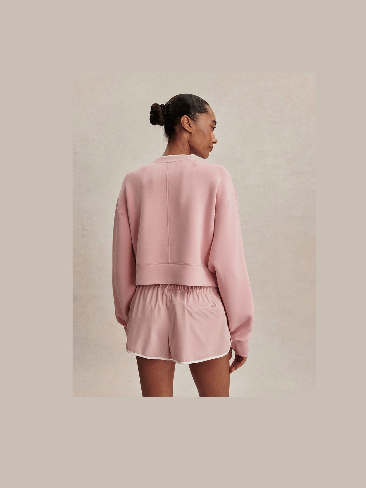 Tasmin Cropped Sweater - zephyr mauve