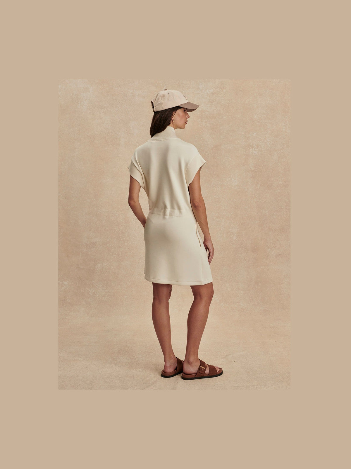 Avaya Half Zip Dress - Pristine
