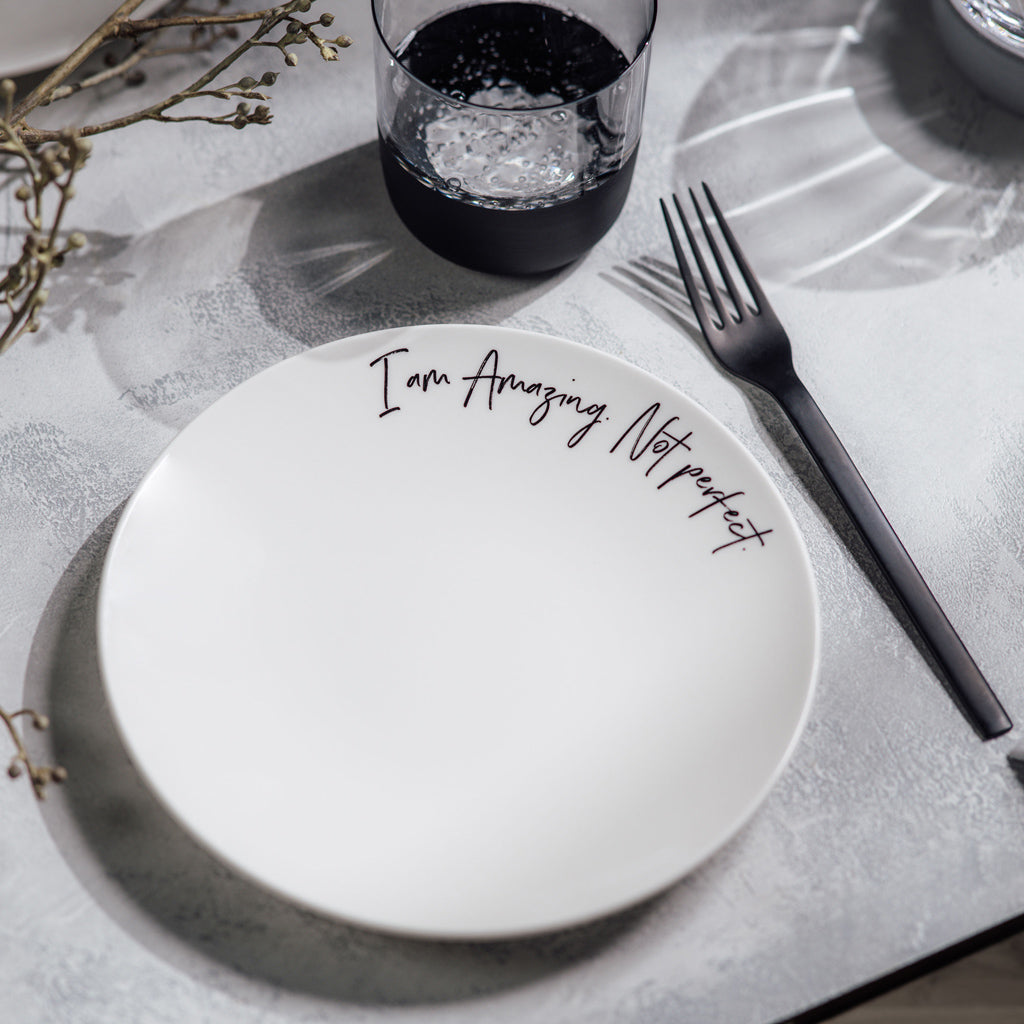 Statement Salad Plate Amazing Not Perfect