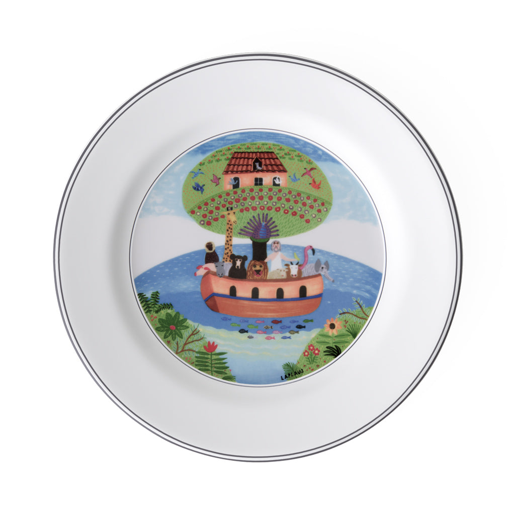 Design Naif Salad Plate 21cm Noahs Ark