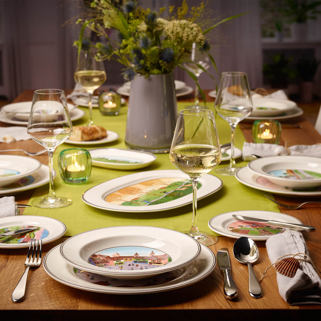 Design Naif Deep Plate 21cm Village