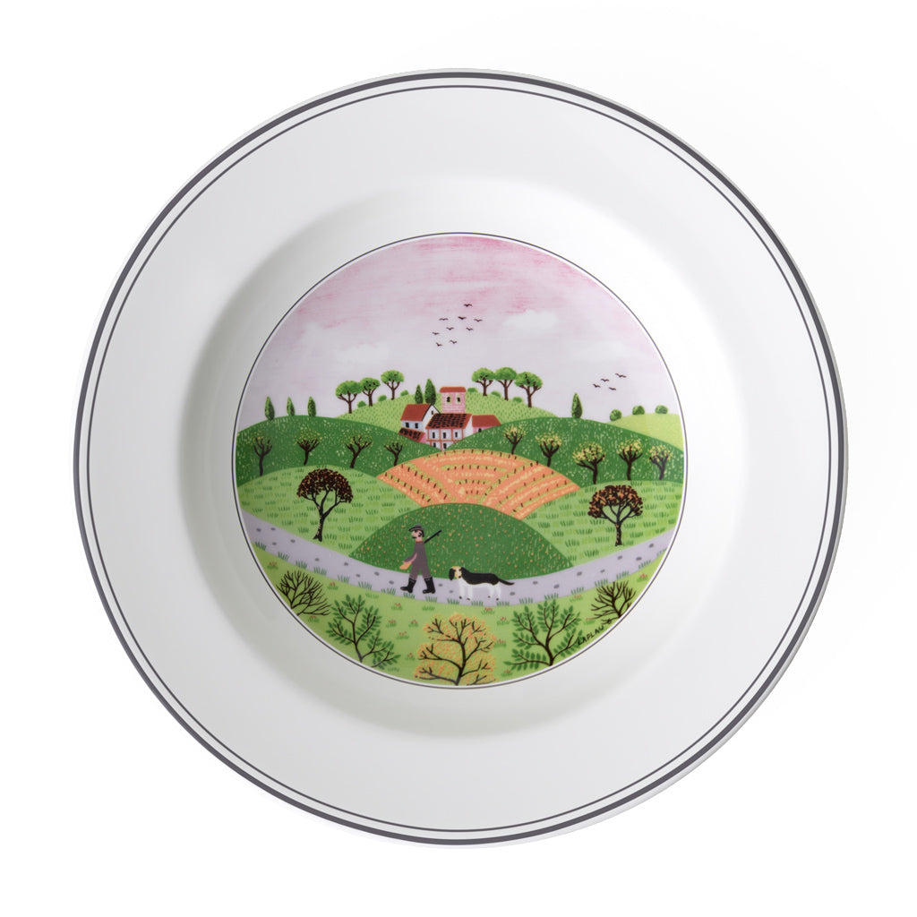 Design Naif Deep Plate 21cm Huntsman