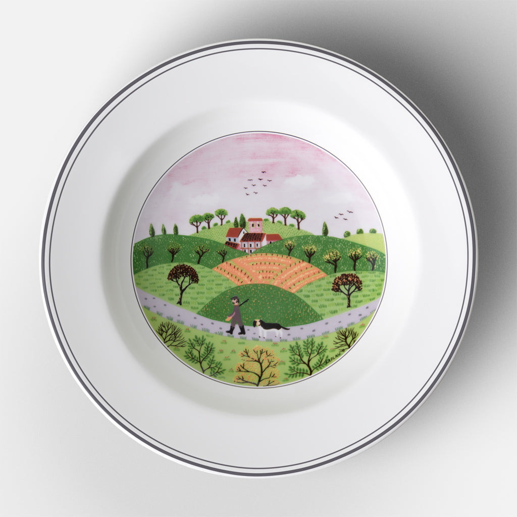 Design Naif Deep Plate 21cm Huntsman
