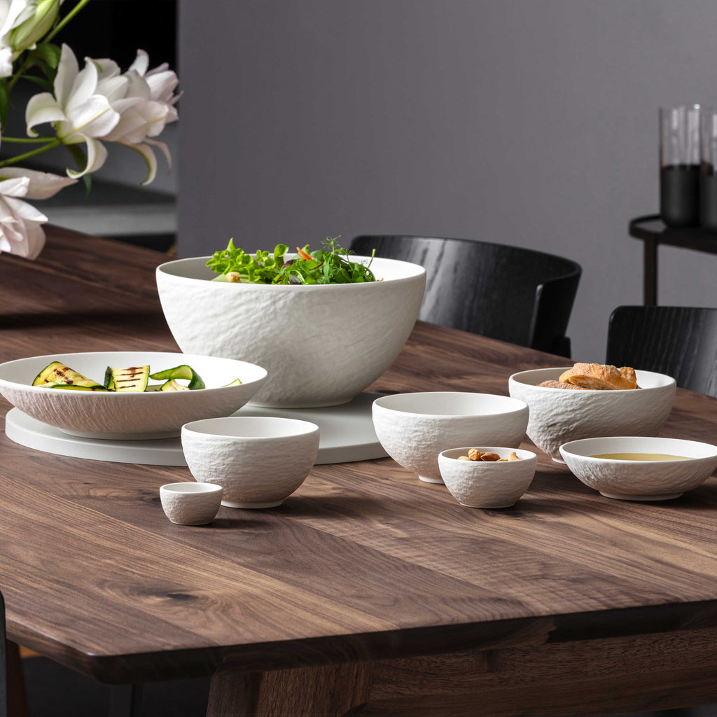 Manufacture Rock Blanc Salad Bowl 24cm