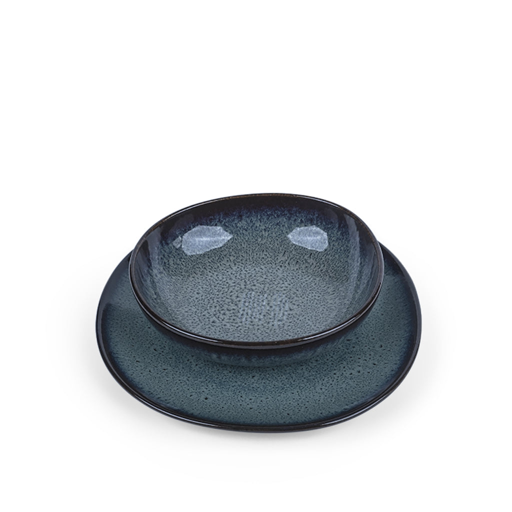 Lave Gris Breakfast Set, 12 Pieces