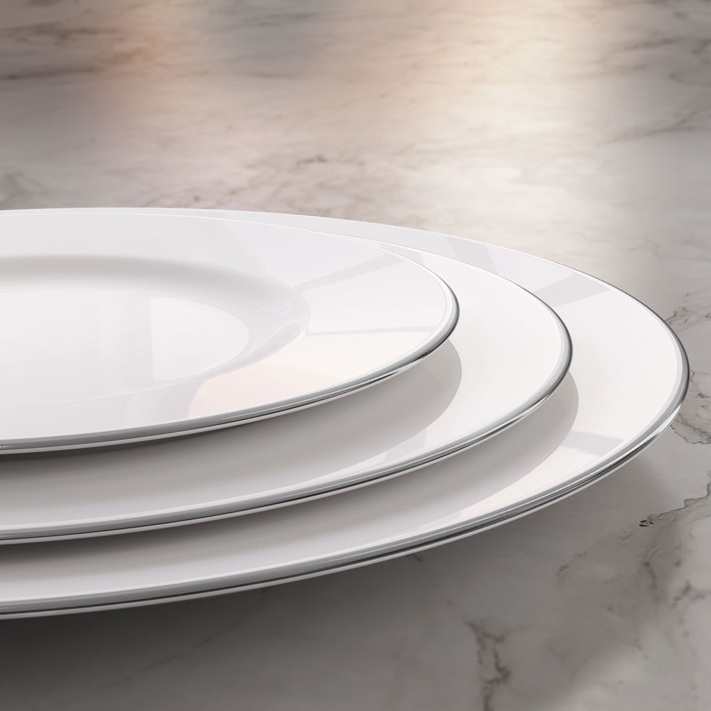 Anmut Platinum Deep Plate 24 cm