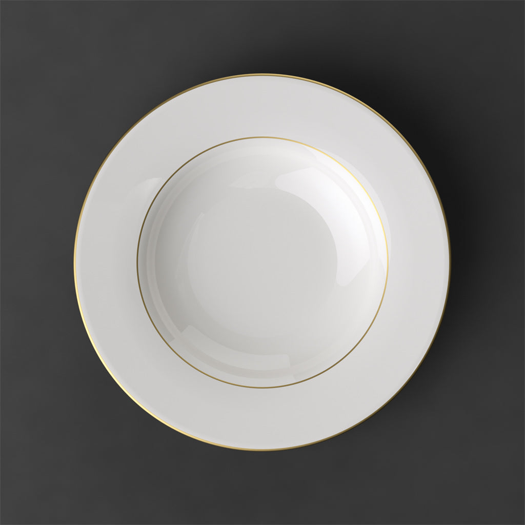 Anmut Gold Deep Plate 22cm