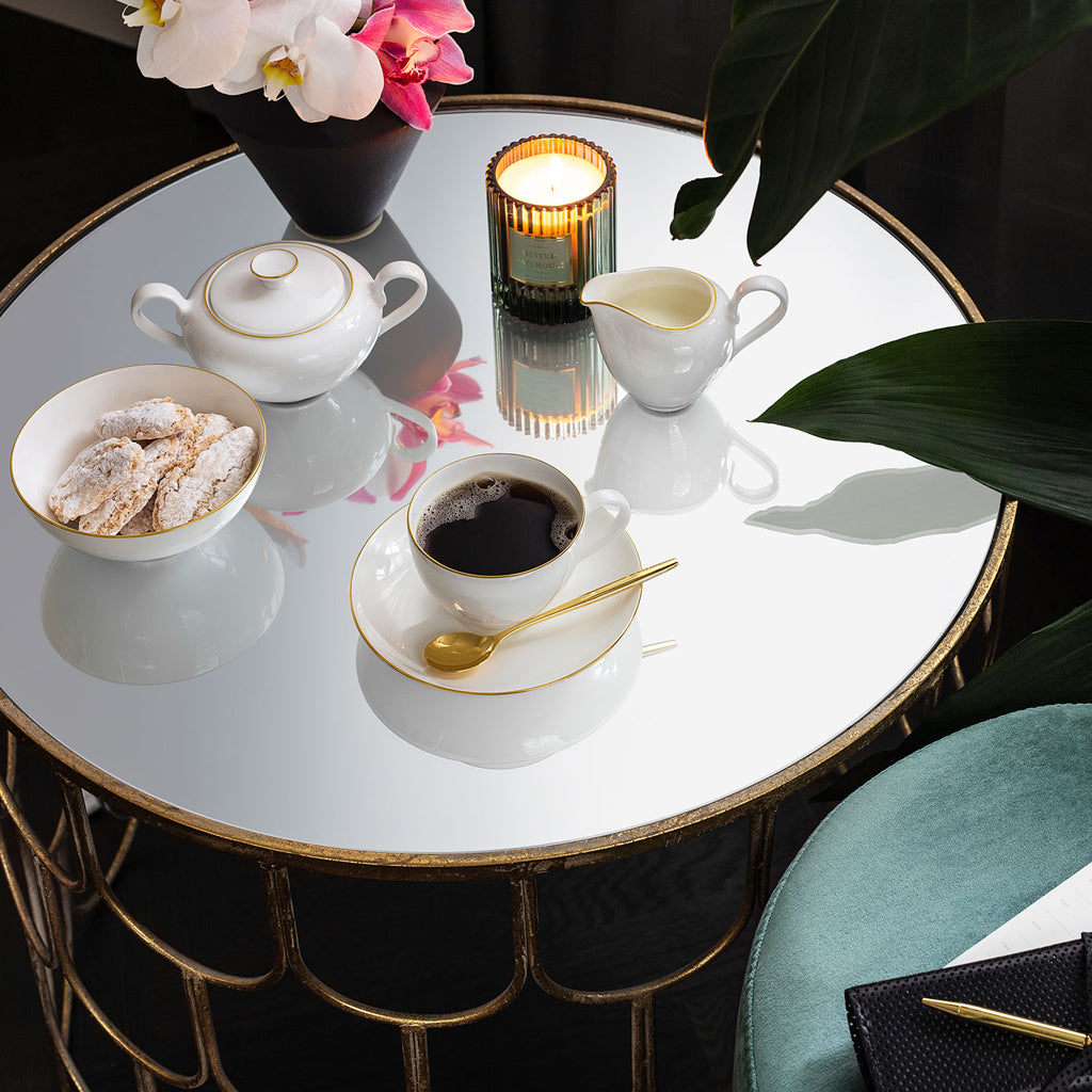 Anmut Gold Dinner Set- 38 Pcs for 6 Persons
