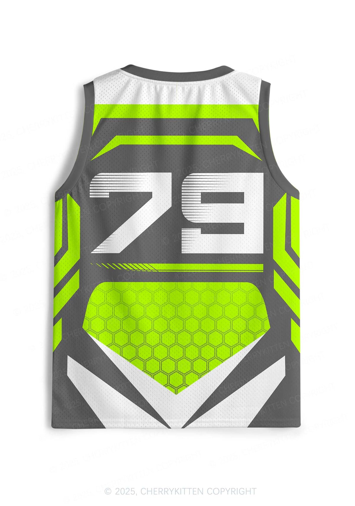 Custom Green Ride A DJ Y2K Sport Jersey Tank Cherrykitten