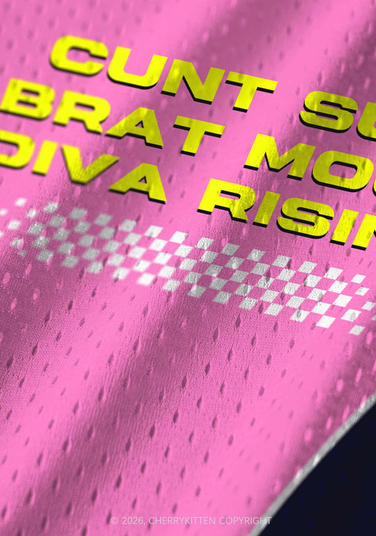 Cxxt Sun Brat Moon Diva Rising Y2K Sport Jersey Tank Cherrykitten