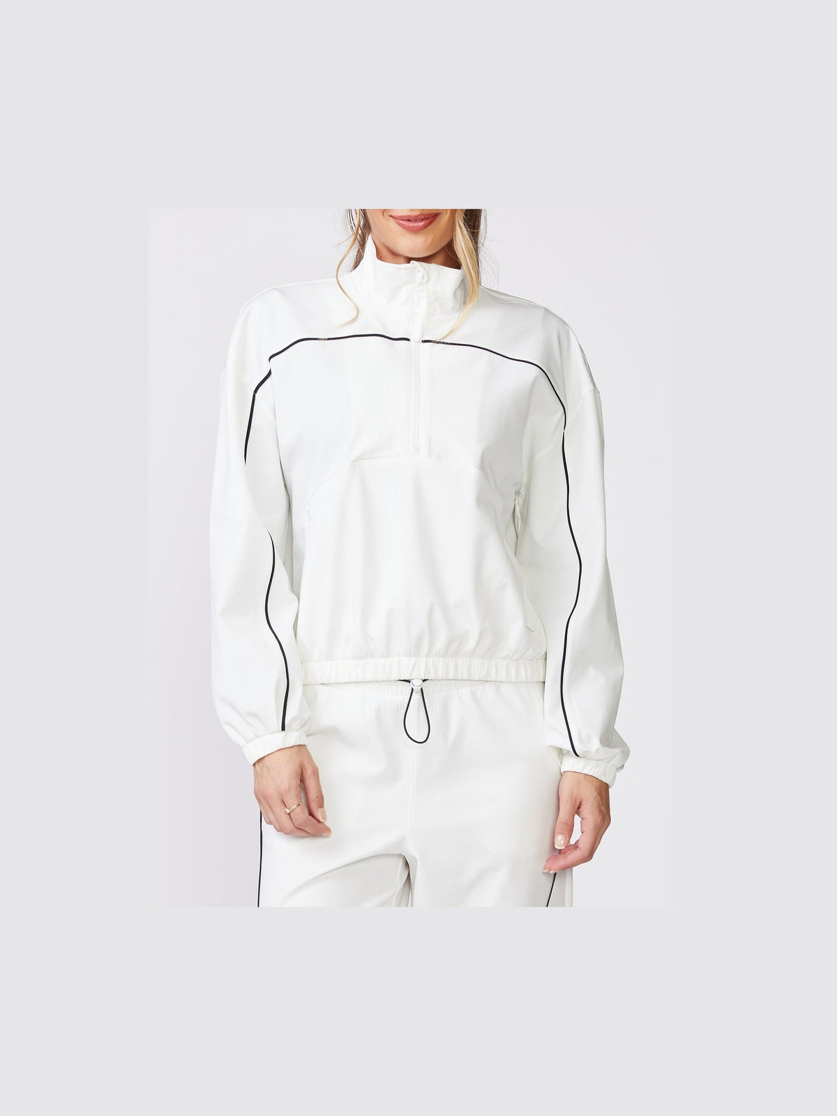 LS Performance 1/4 Zip - White