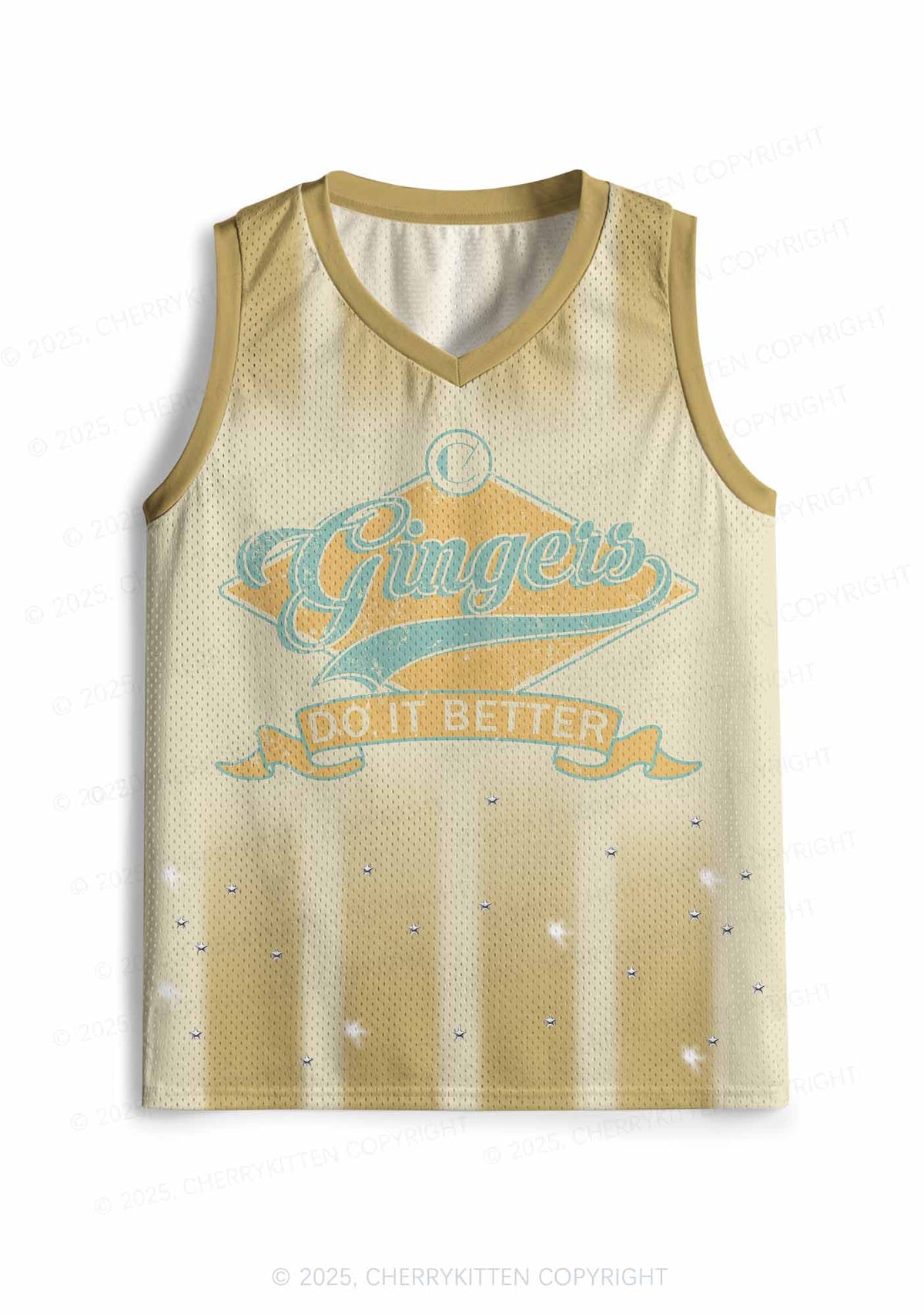Custom Gingers Do Better Y2K Sport Jersey Tank Cherrykitten