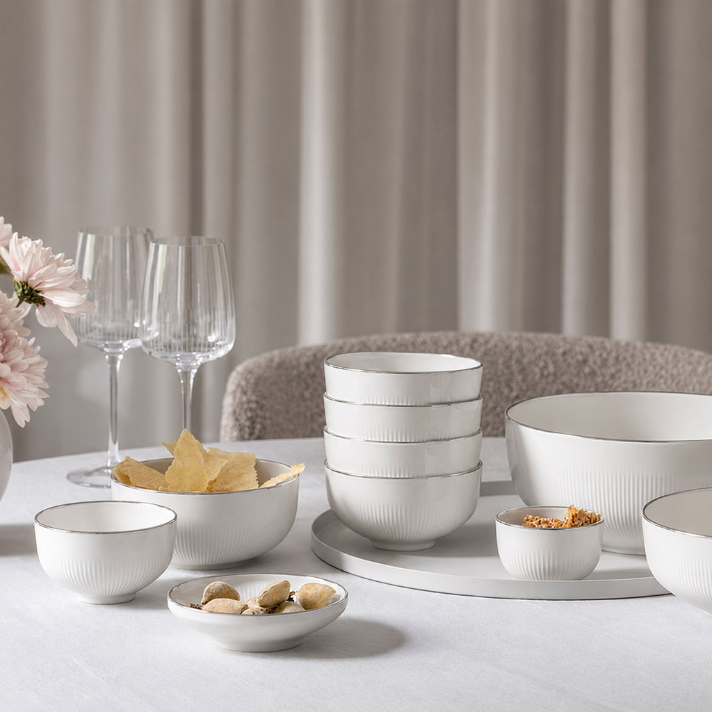 Afina Platinum Salad bowlÂ  13 cm