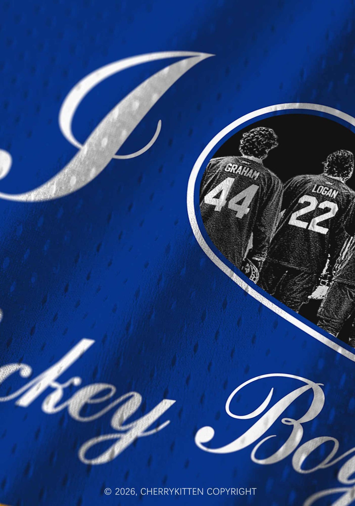 I Love Four Hockey Boys JT Y2K Sport Jersey Tank Cherrykitten
