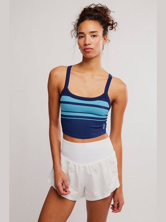 All Clear Striped Cami Midnight Navy/Blue