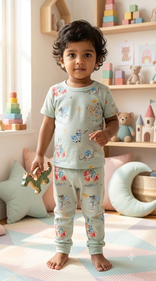 Army Top & bottom set (6 -12 months  )
