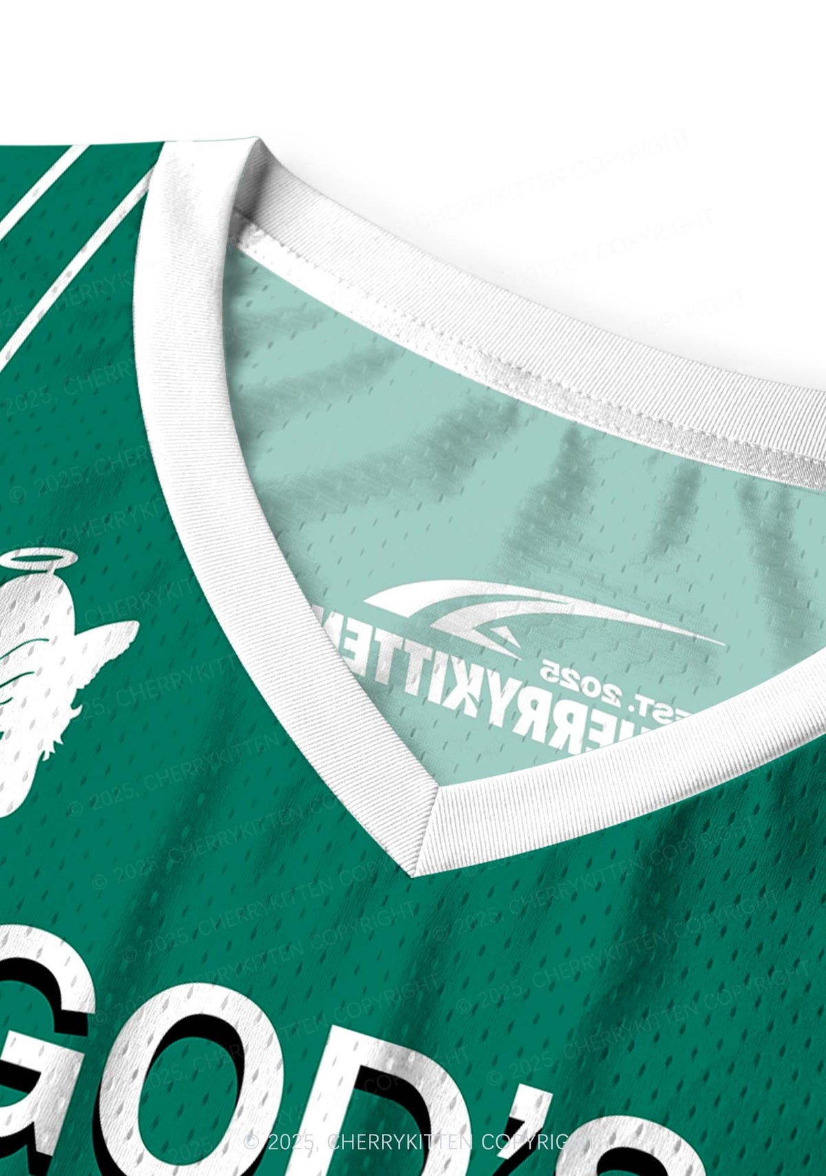 Custom Gods Favorite Ginger Y2K Sport Jersey Tank Cherrykitten