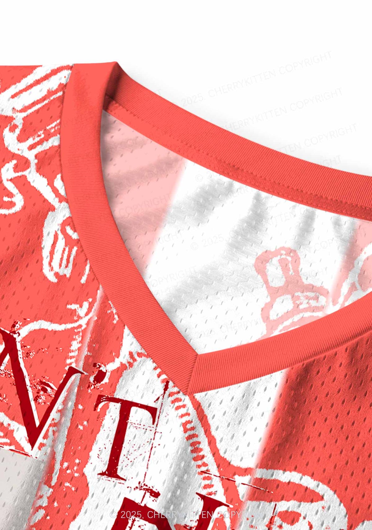 Custom Dont Play Techno Y2K Sport Jersey Tank Cherrykitten