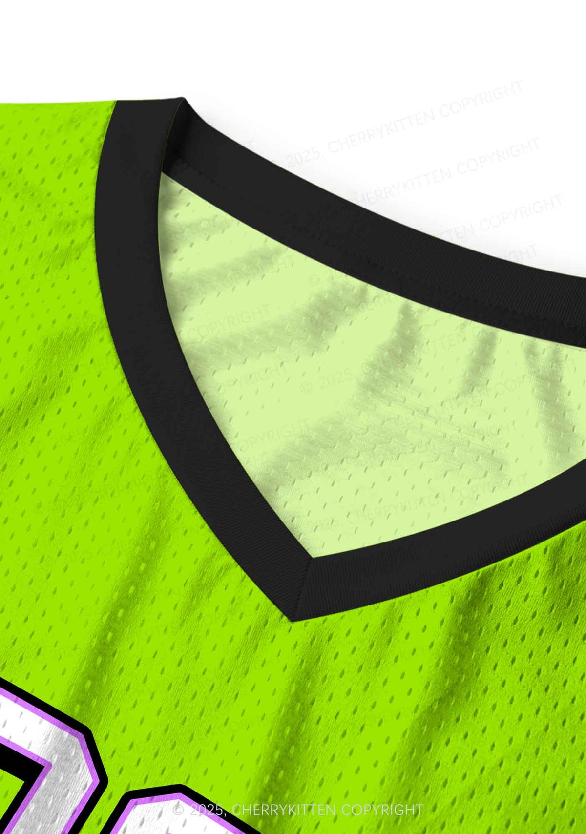 Custom Green BDSM Y2K Sport Jersey Tank Cherrykitten