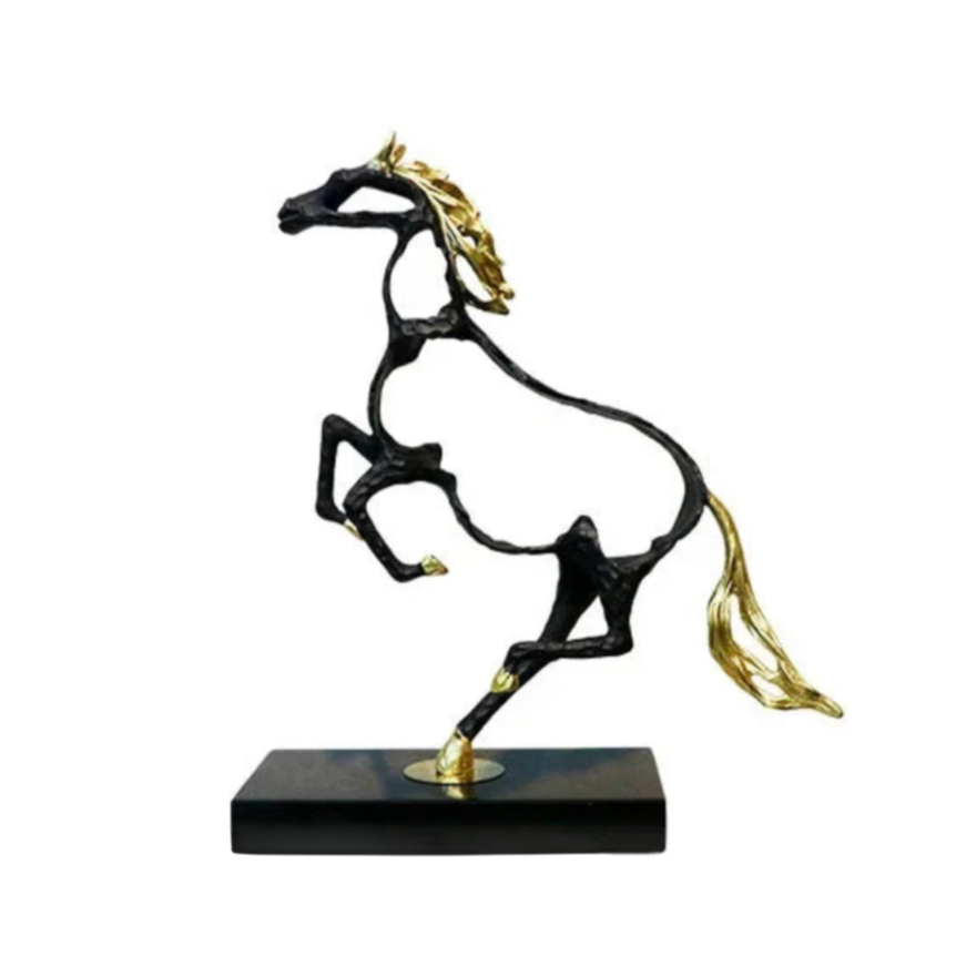 ArtZ® Noir Stallion Sculpture
