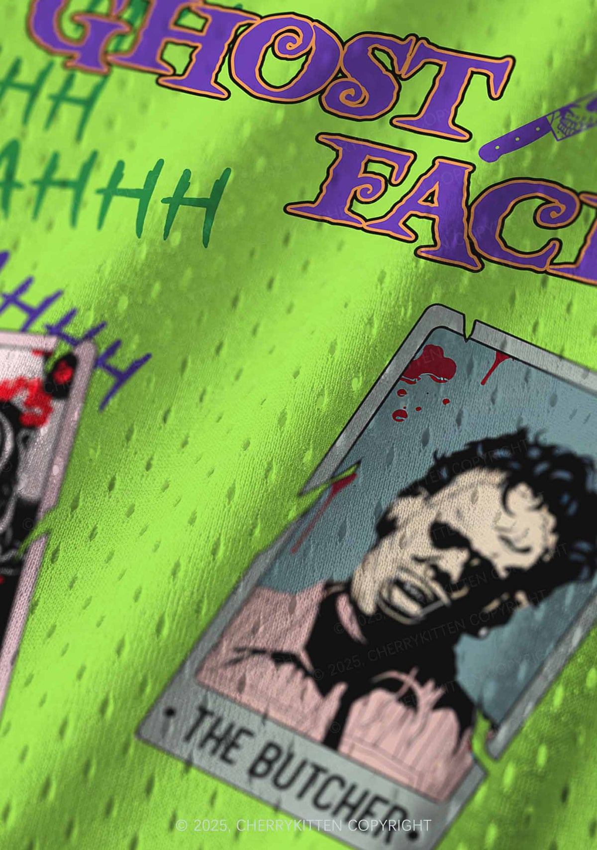 Custom Halloween Horror Card Y2K Sport Jersey Tank Cherrykitten