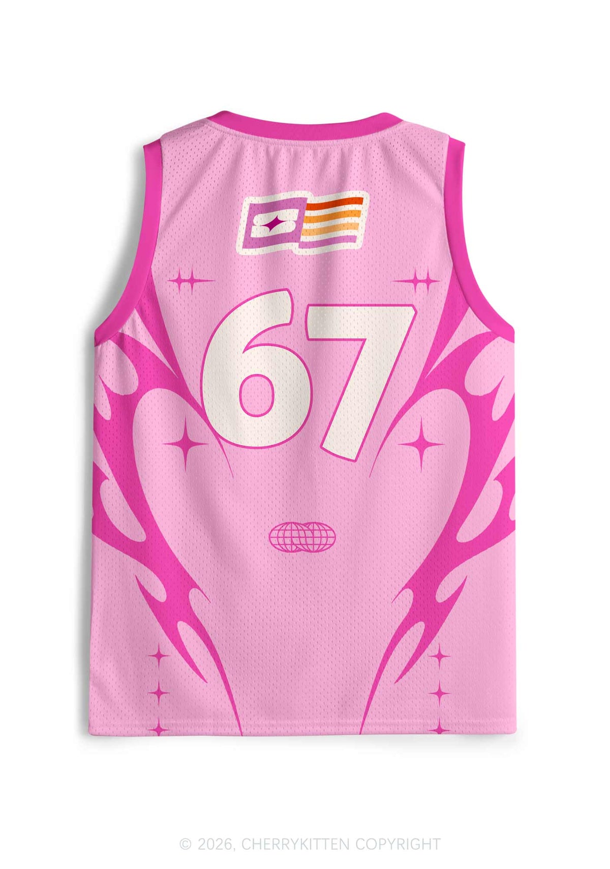 Lesbian Kissing Pride Y2K Sport Jersey Tank Cherrykitten