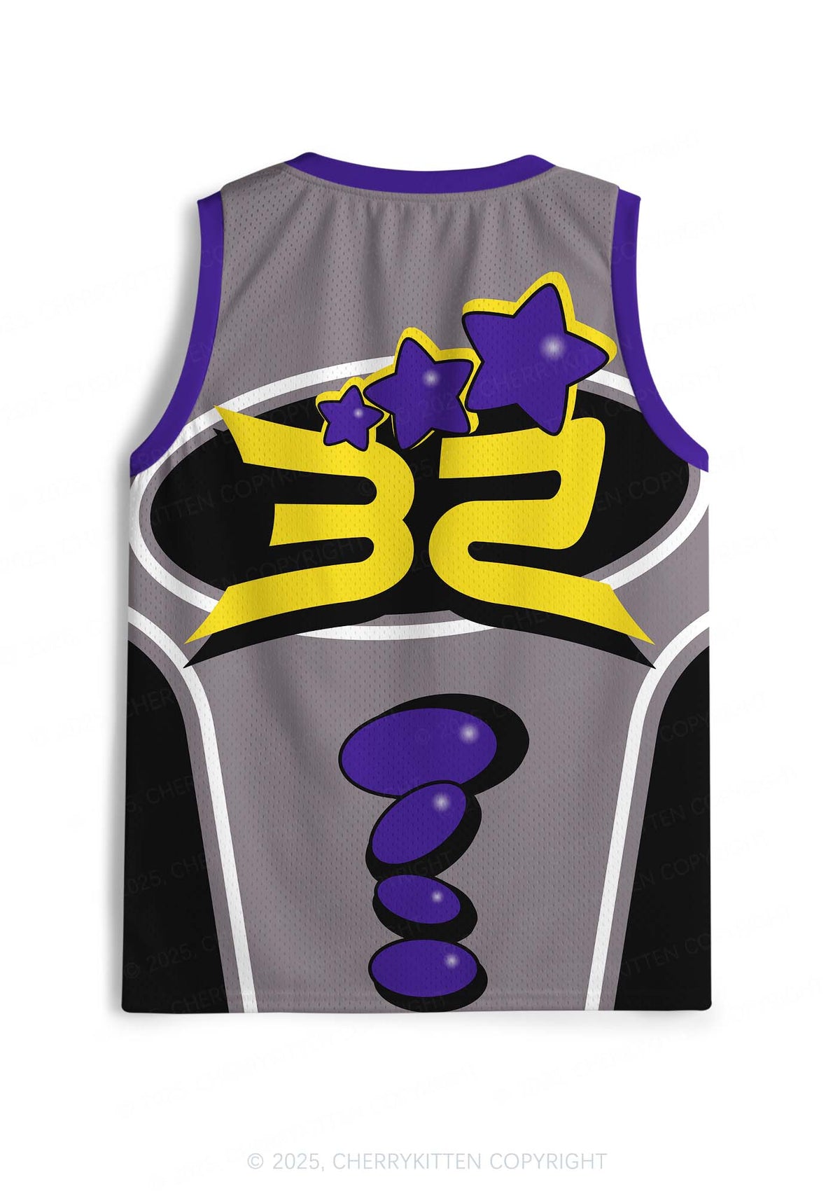 Custom Grey Future Mxxf Y2K Sport Jersey Tank Cherrykitten