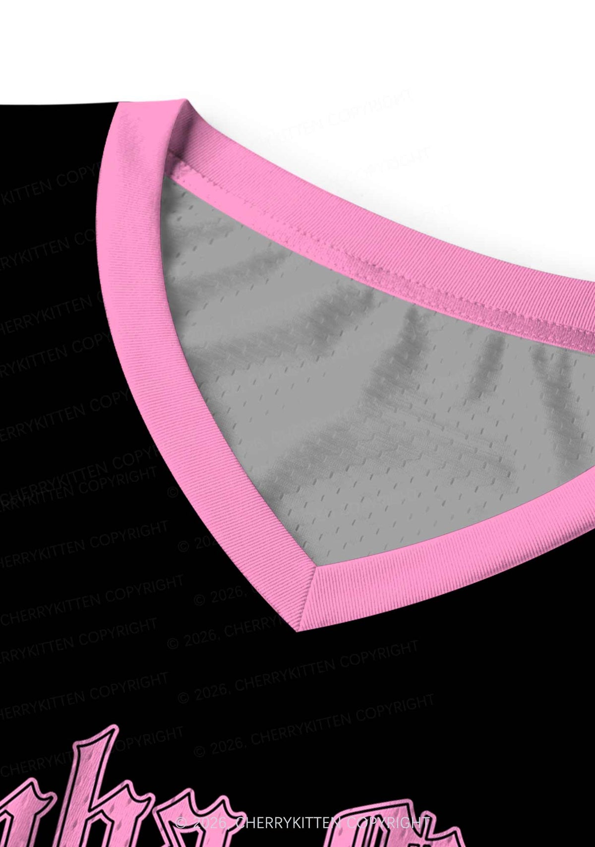 Pink Alpha Male Butterfly Pride Y2K Sport Jersey Tank Cherrykitten