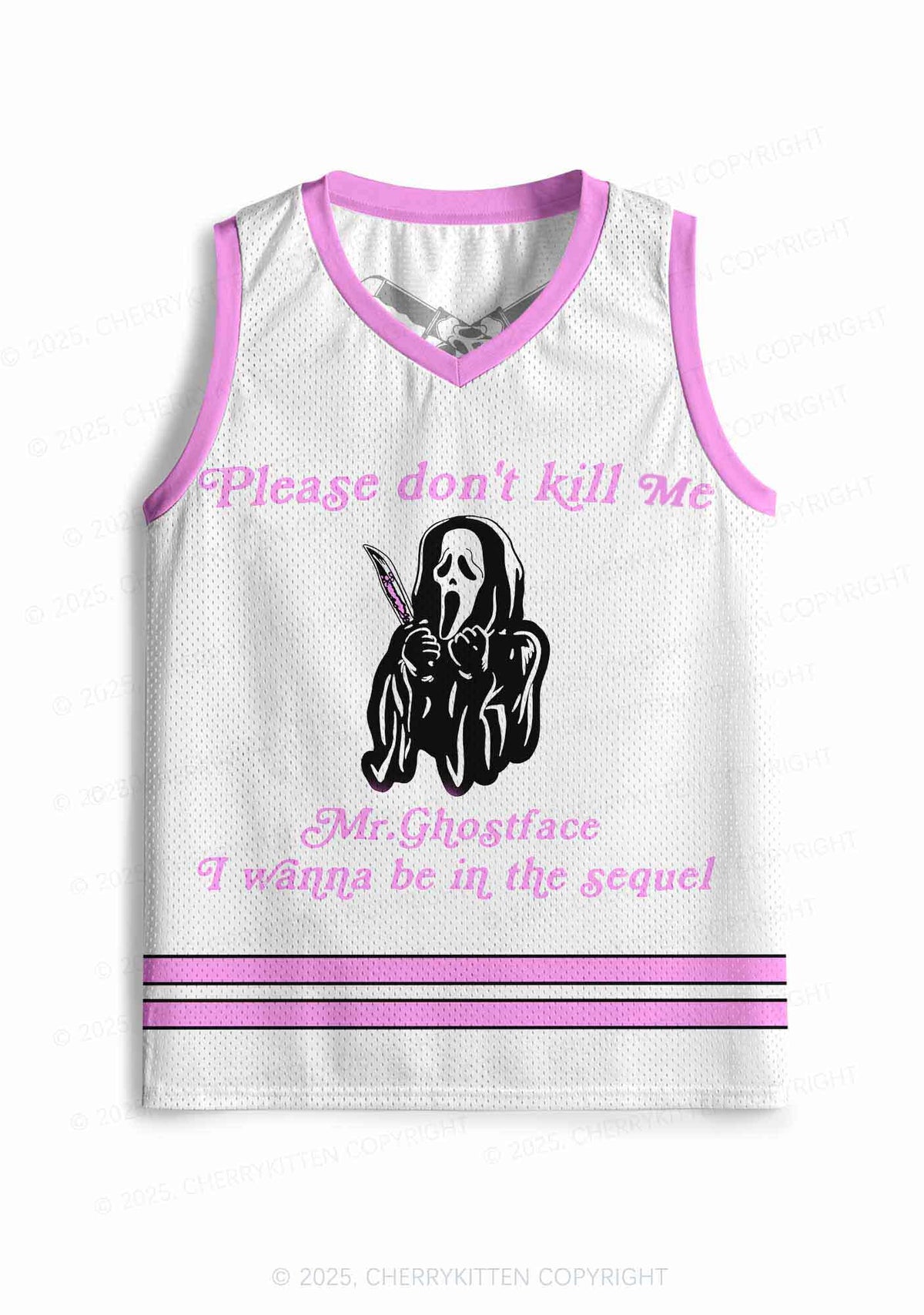 Custom Halloween Dont Kill Me Y2K Sport Jersey Tank Cherrykitten