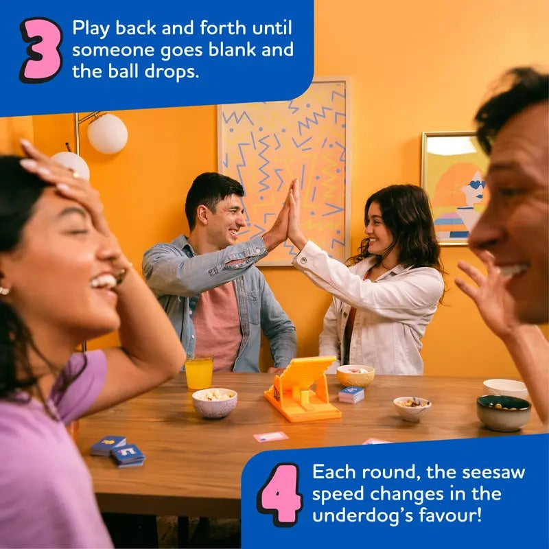 Tilt 'n' Shout Board Game, Fun Family Party Game for All Ages