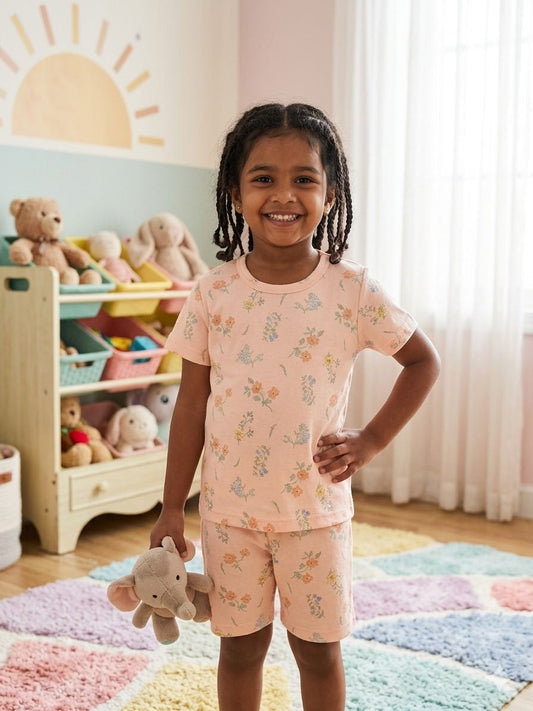 Yellow Short set (1-3 years )