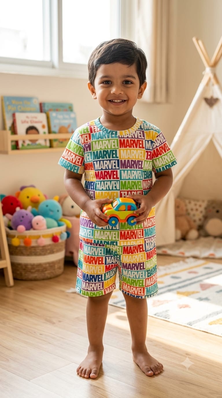 Marvel world Short  Set (1-3 year )