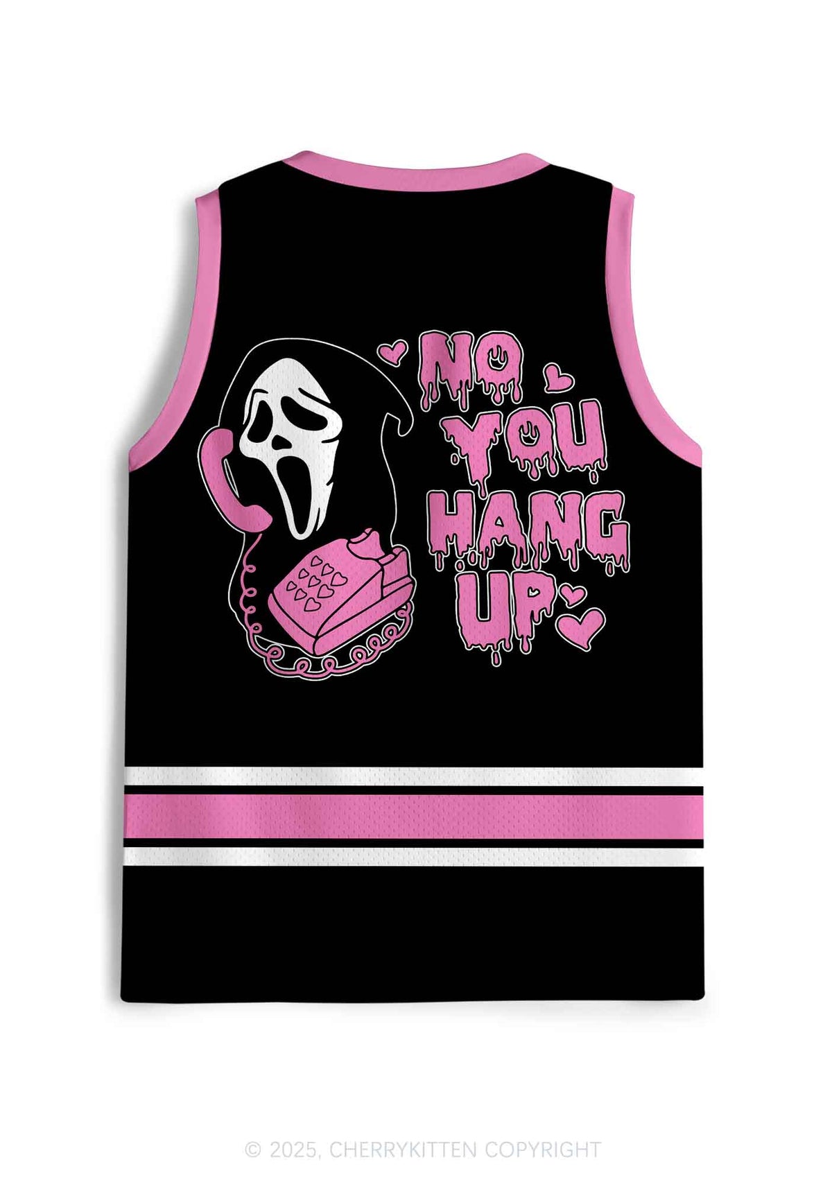 Halloween Custom Horror Call Y2K Sport Jersey Tank Cherrykitten