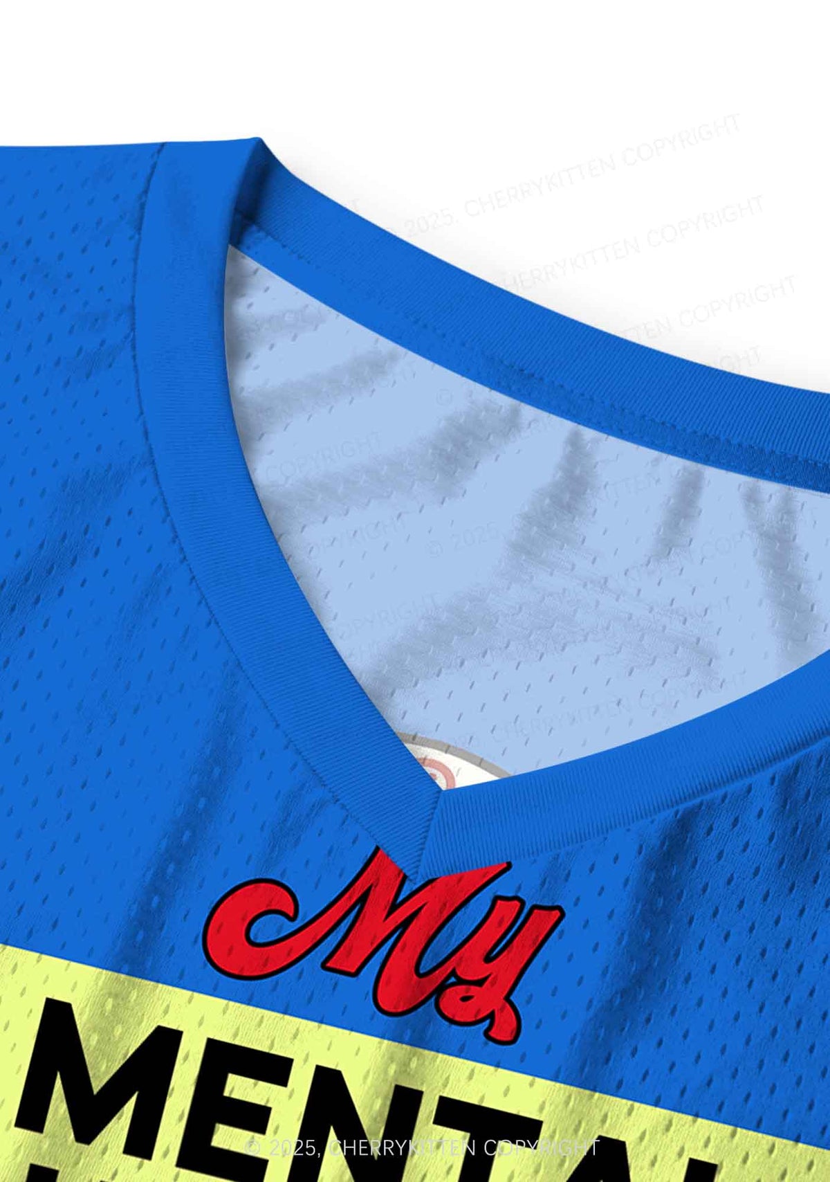 Custom My Mental Health Isnt Great Y2K Sport Jersey Tank Cherrykitten
