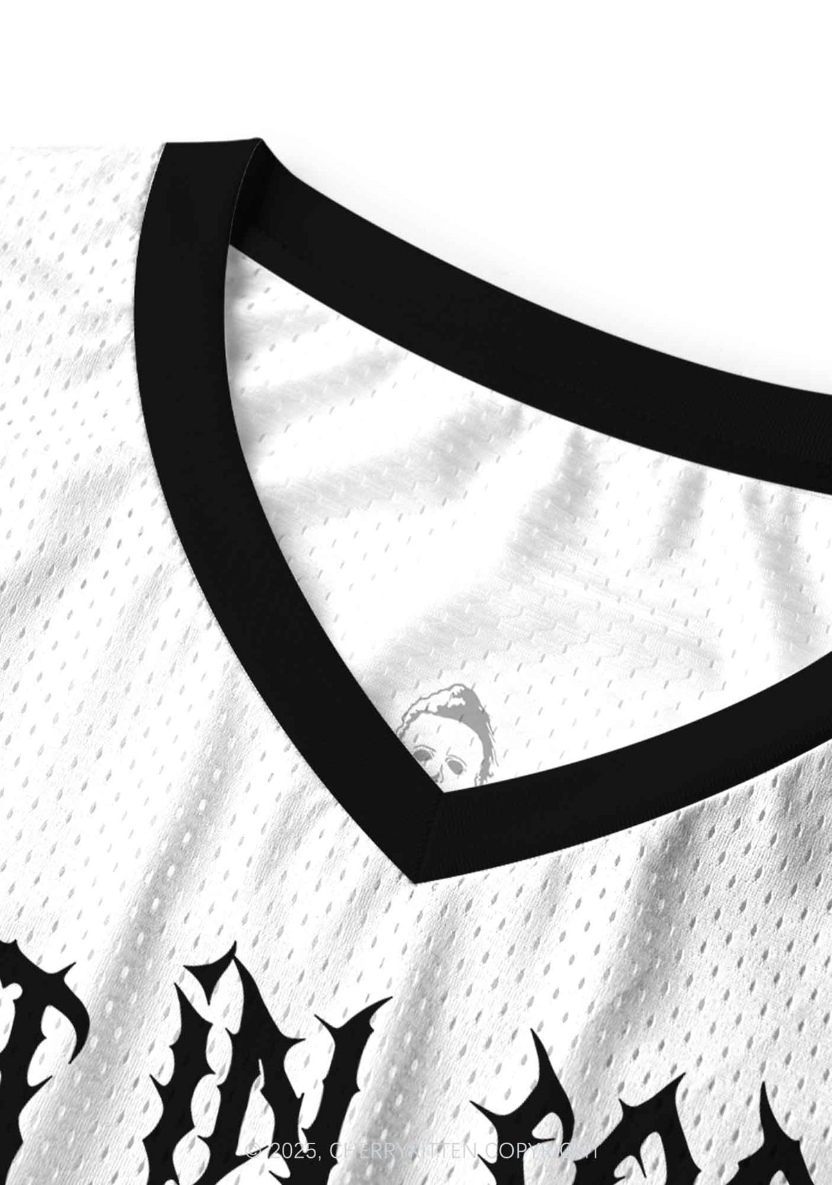 Halloween Custom We Are Going Slashing Y2K Sport Jersey Tank Cherrykitten