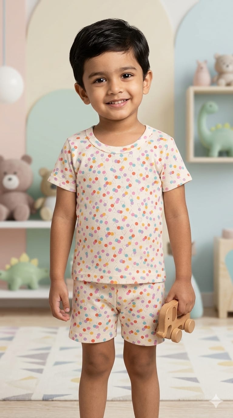 Colourful Short set (1-3 years )