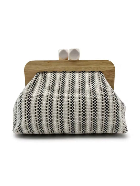 Woven Clutch - Natural