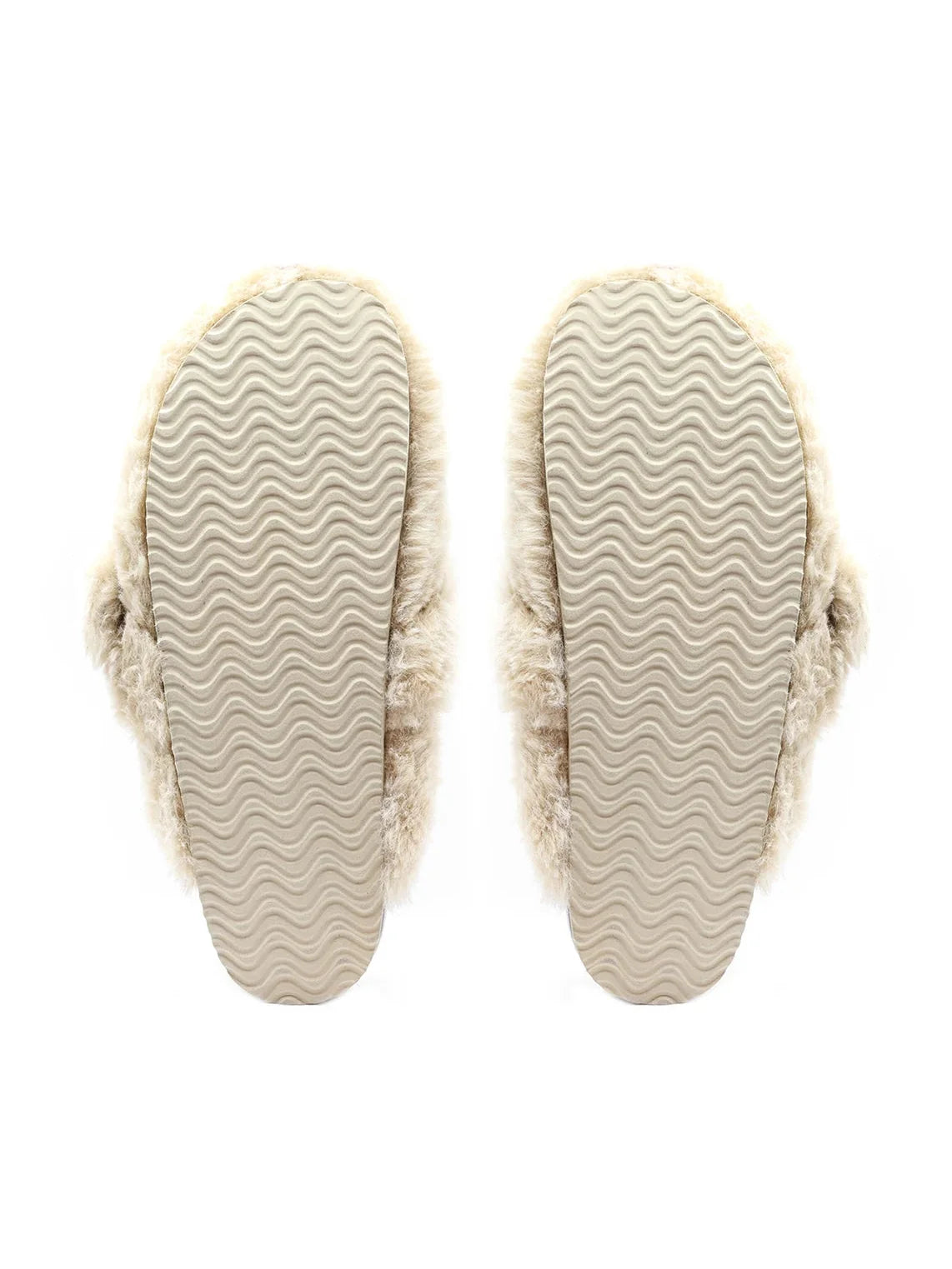 Aspen Fur Clog - Snow