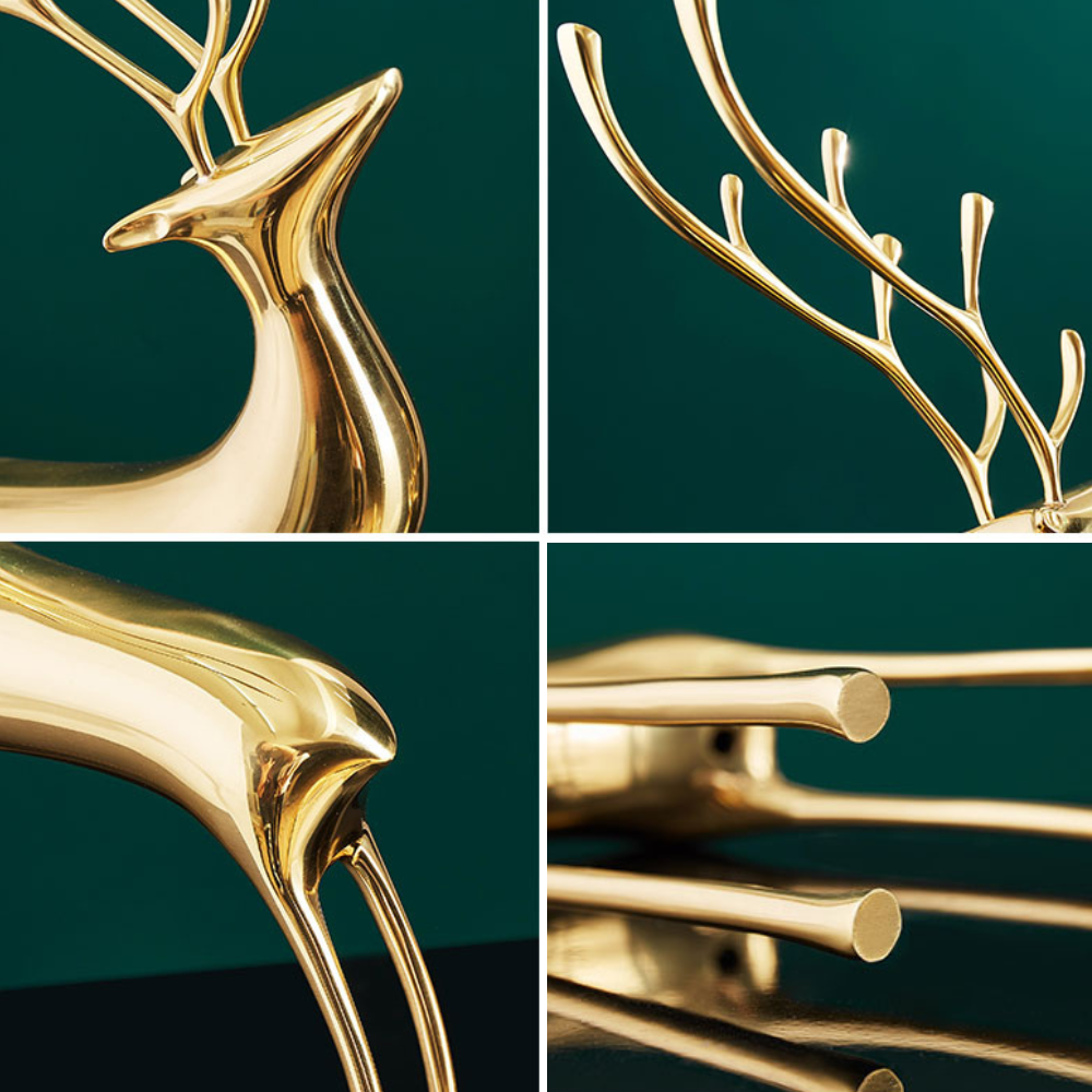 ArtZ® Abstract Nordic Reindeer Sculptures