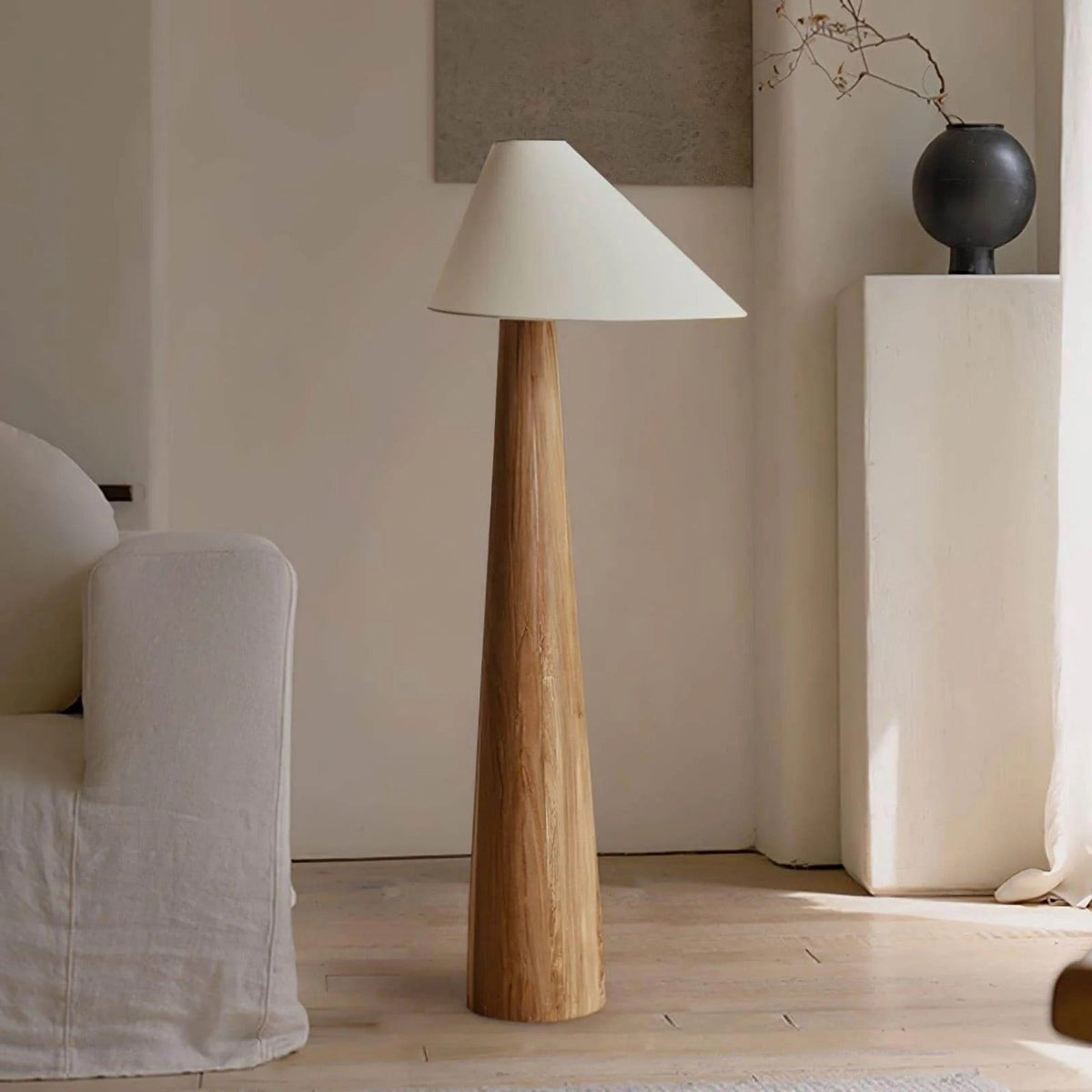 ArtZ® Oak Whisper Floor Lamp