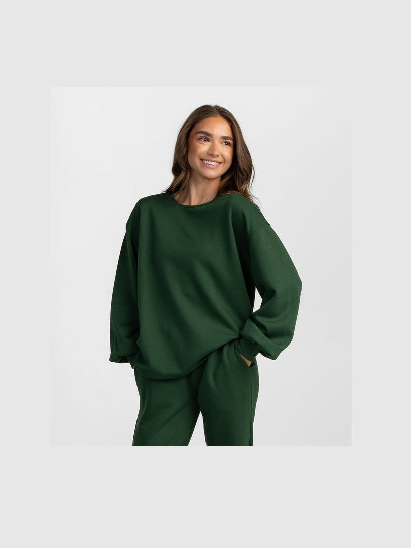 AstroKnit Top LS - Evergreen