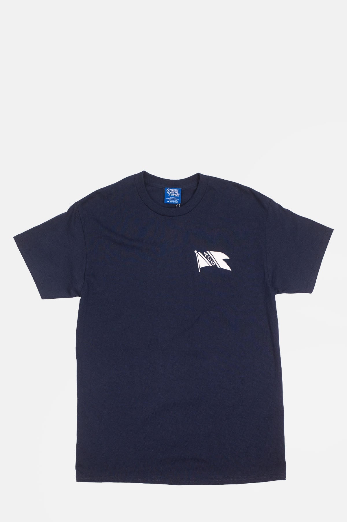 Flag Tee Short Sleeve Navy
