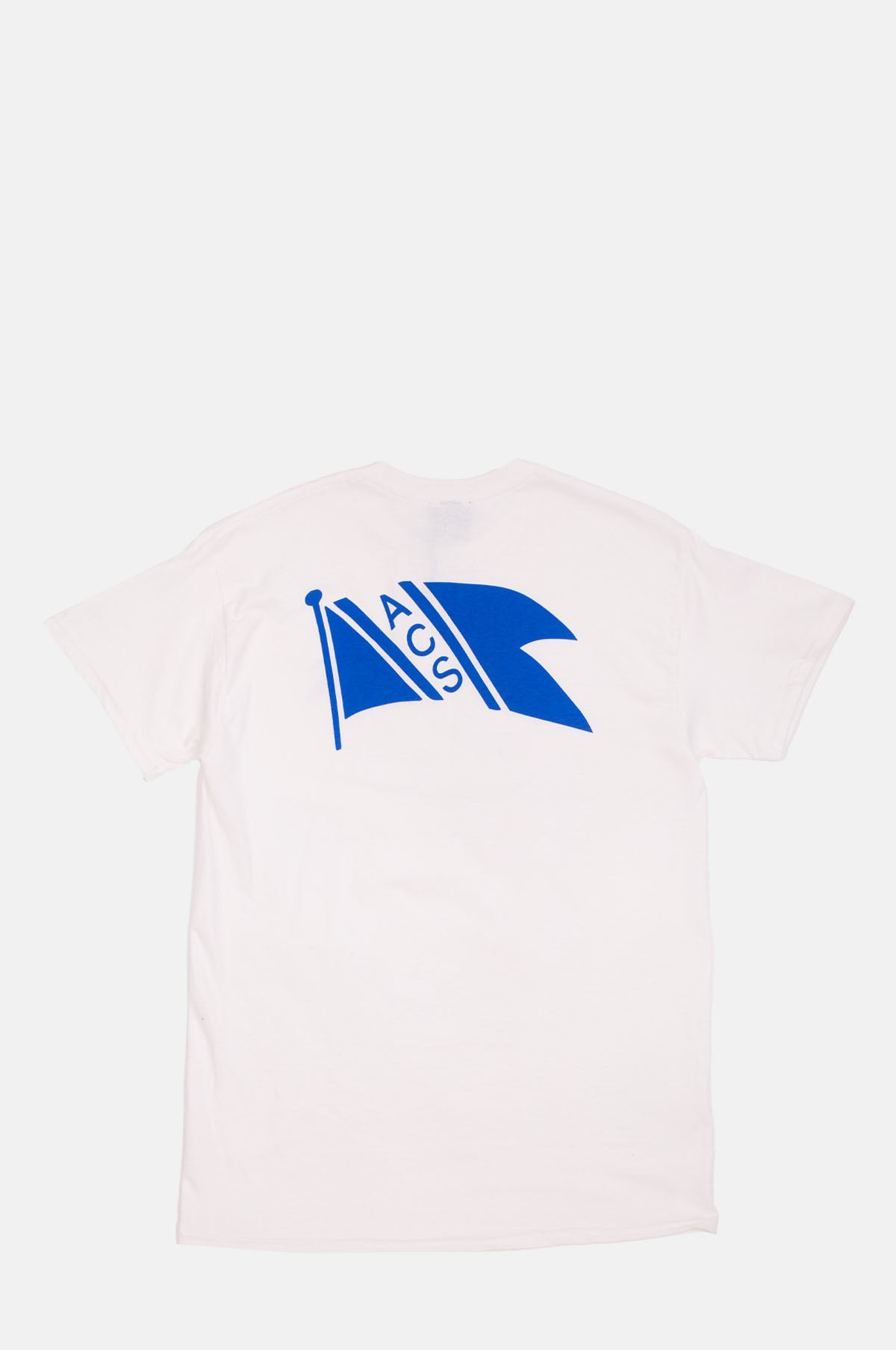Flag Tee Short Sleeve White