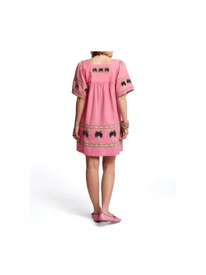 Picnic Mini Palm Tree Dress