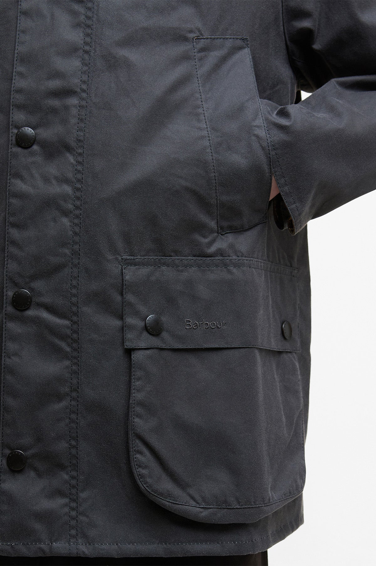 OS Bedale Wax Jacket Grey