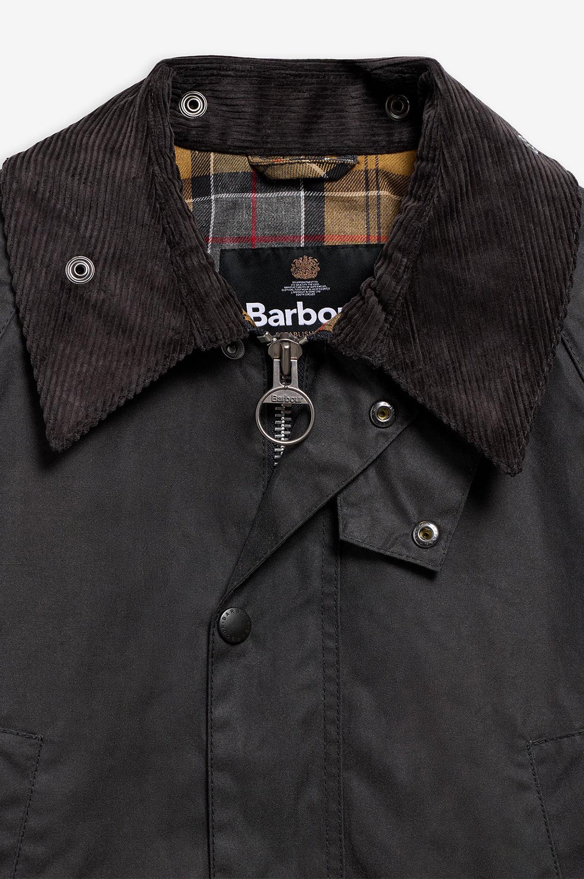 OS Bedale Wax Jacket Grey
