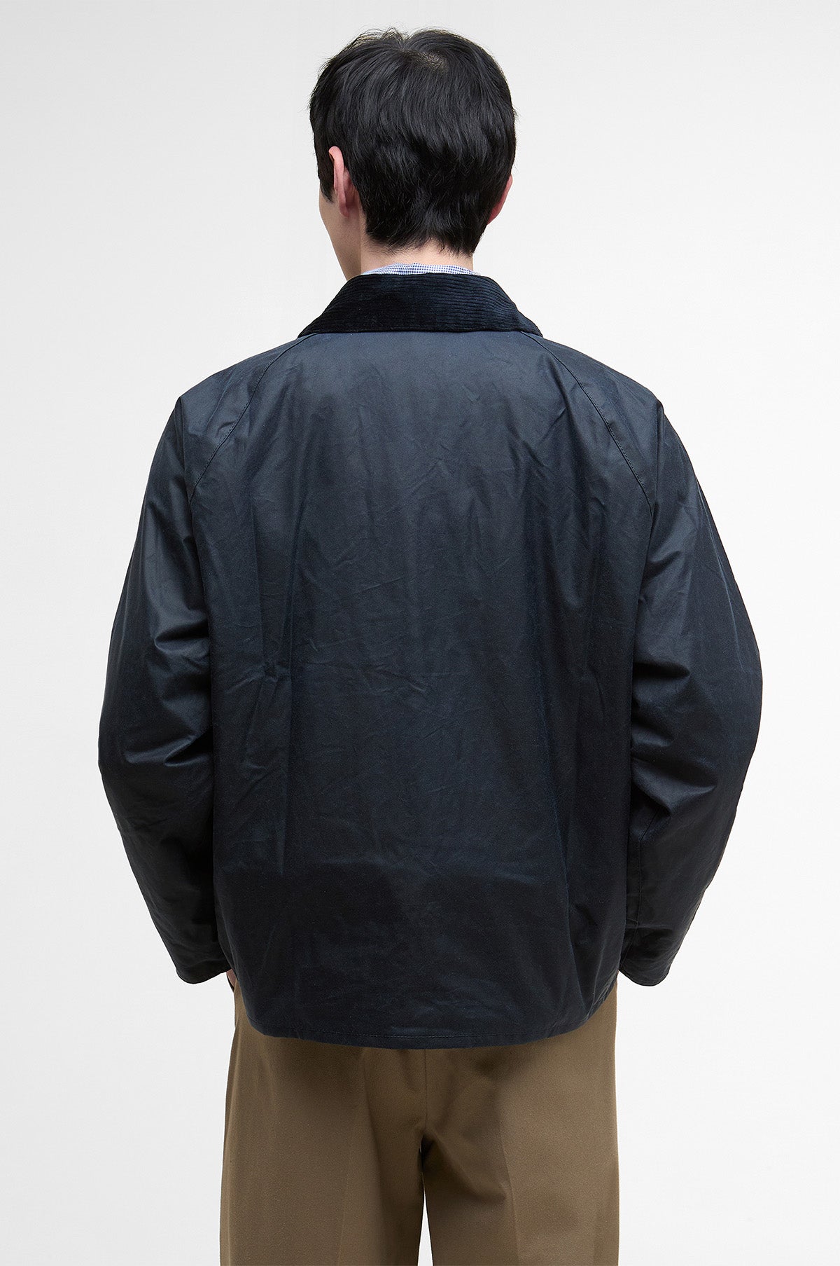 OS Transport Wax Jacket Navy