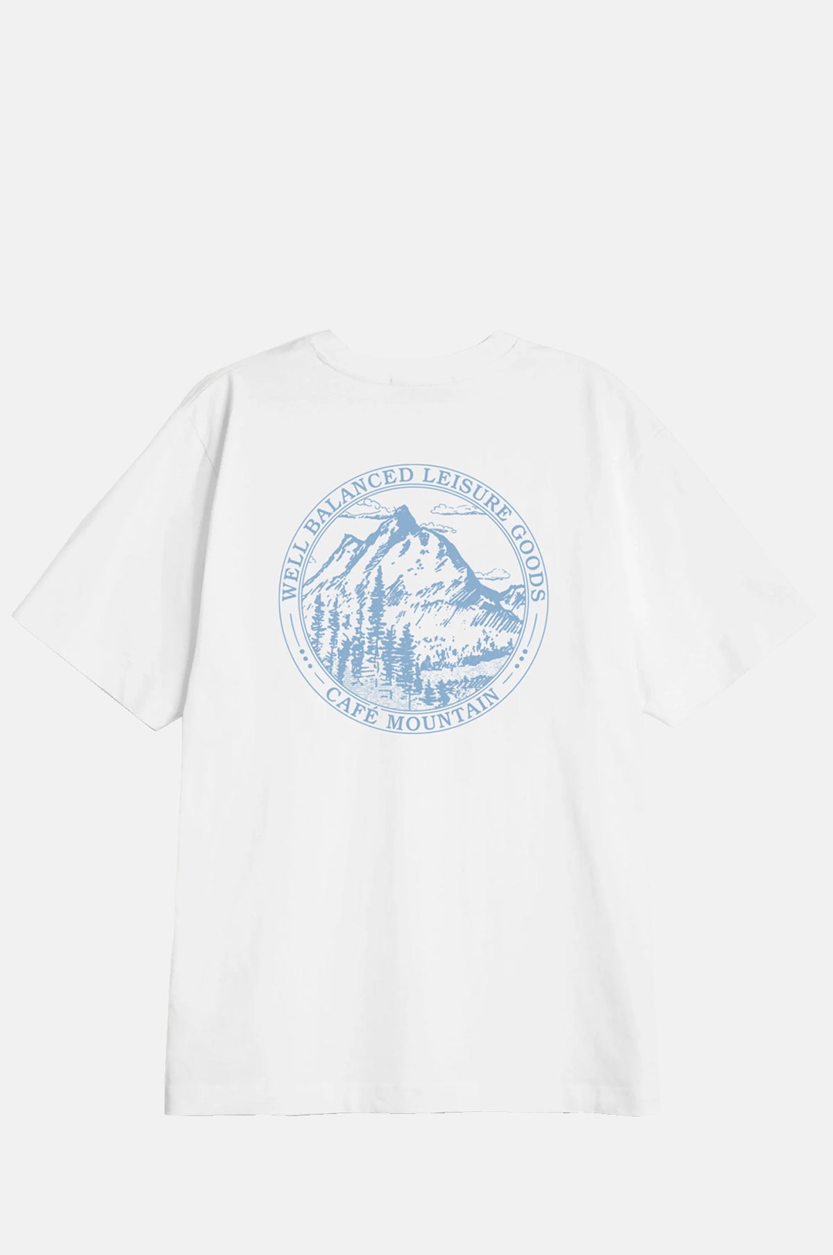 Members Stamp Tee Natural And Navy