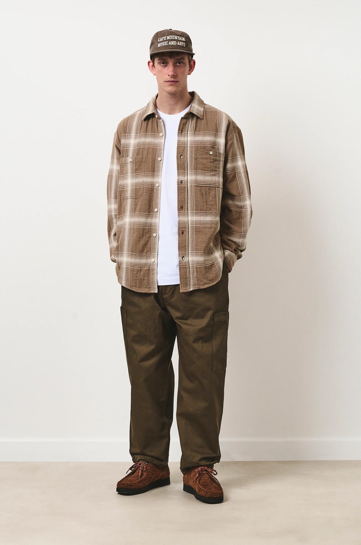 Tumble Check Heritage Shirt Rusk