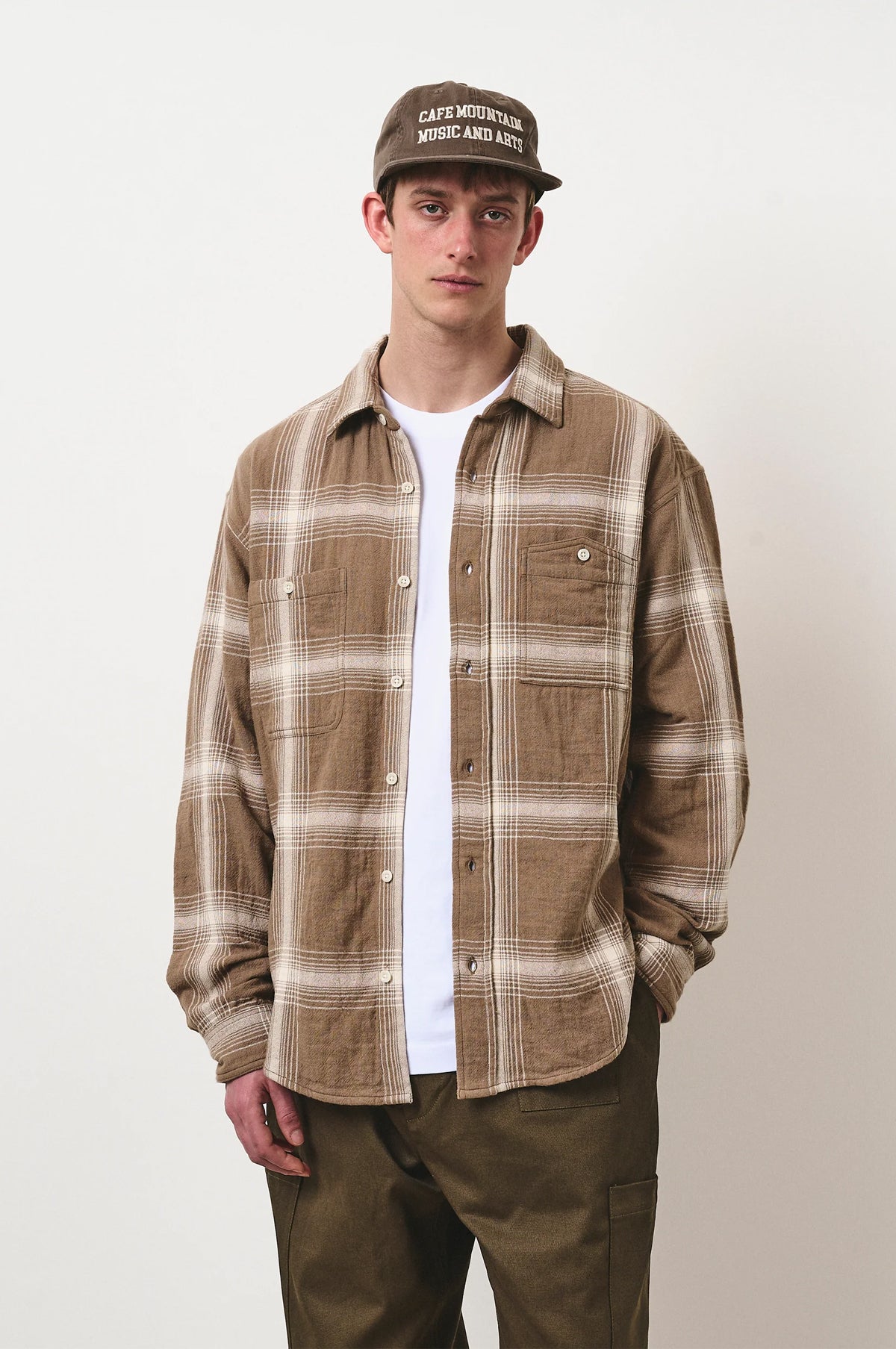 Tumble Check Heritage Shirt Rusk